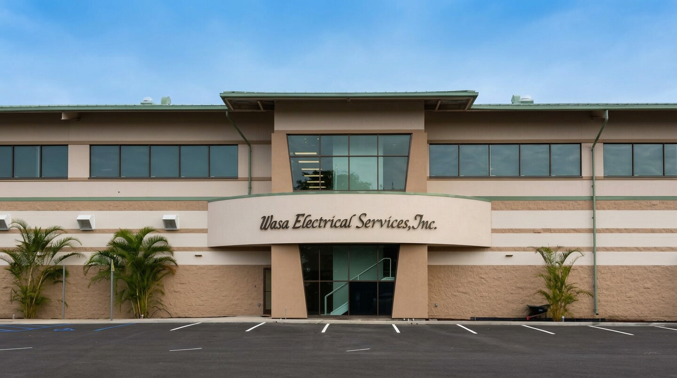 Wasa Electrical Services office in Honolulu